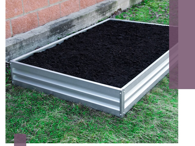 Металлические бордюры для грядок в Карталах: прочность и аккуратность