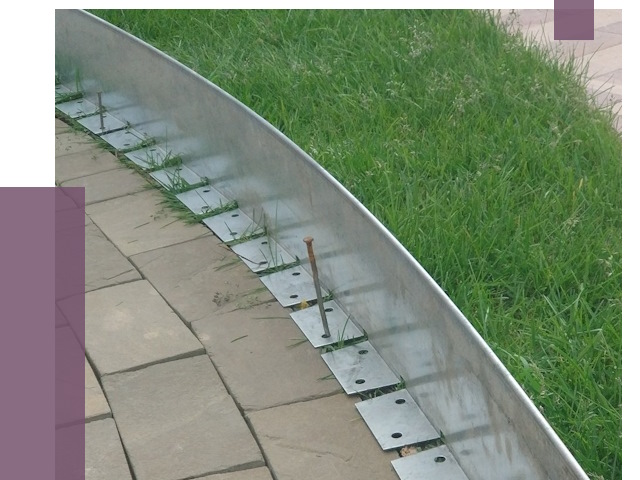 Металлические бордюры для тротуаров в Карталах от 8866 руб.