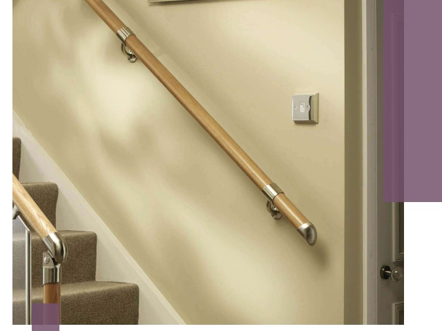 Монтаж пристенных поручней профессионально в Карталах