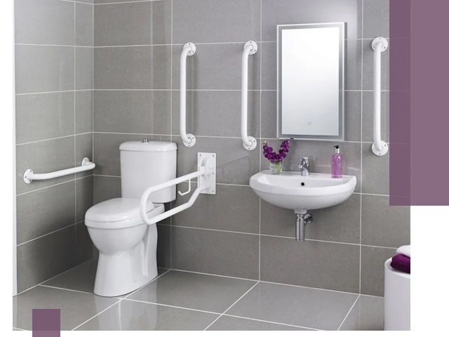 Поручни для санузлов в Карталах: установка, ремонт и монтаж